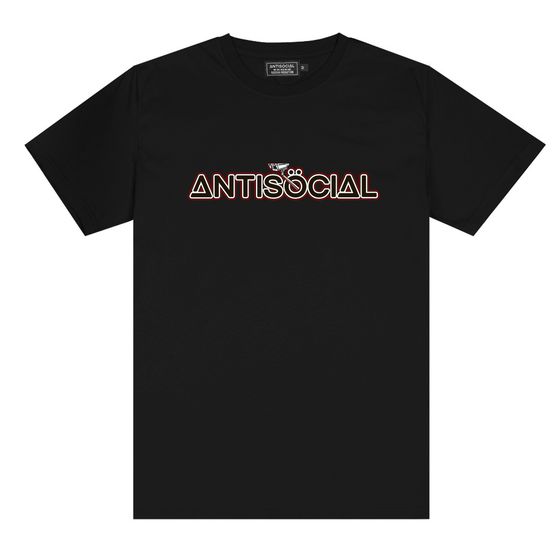 Футболка Antisocial Camera Logo Черный 