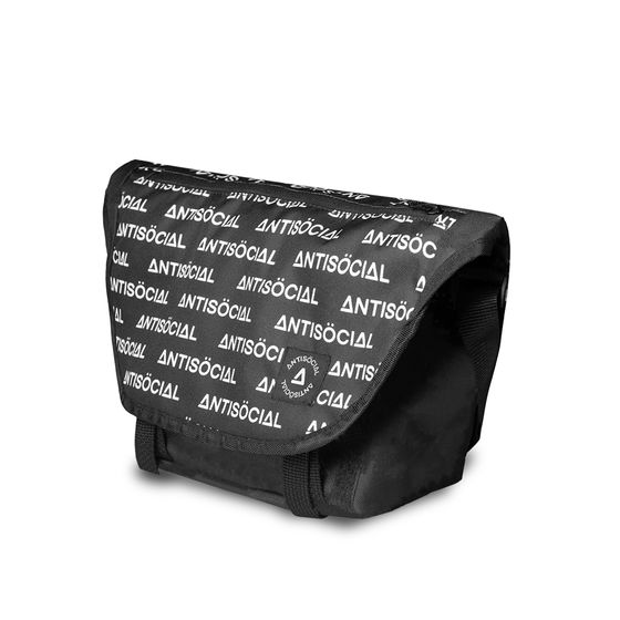 Сумка Antisocial City Bag Bar Logo Черный