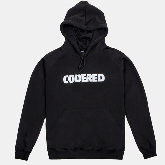 Толстовка Codered Hood Logo CODERED Светоотражающее Черный