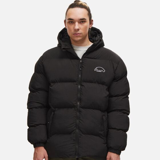 м Куртка Anteater Downjacket Hooded Crispy Black