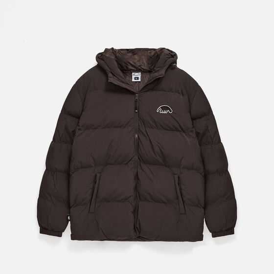 м Куртка ANTEATER Downjacket-Hooded Crispy-Brown