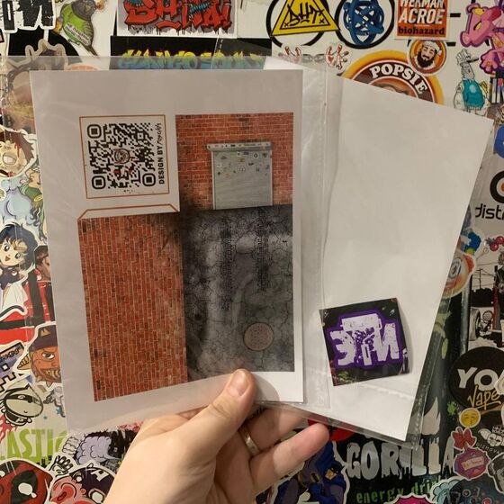 Сувенир ЭТИ Картонный Гараж