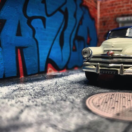 Сувенир ЭТИ Картонный Гараж