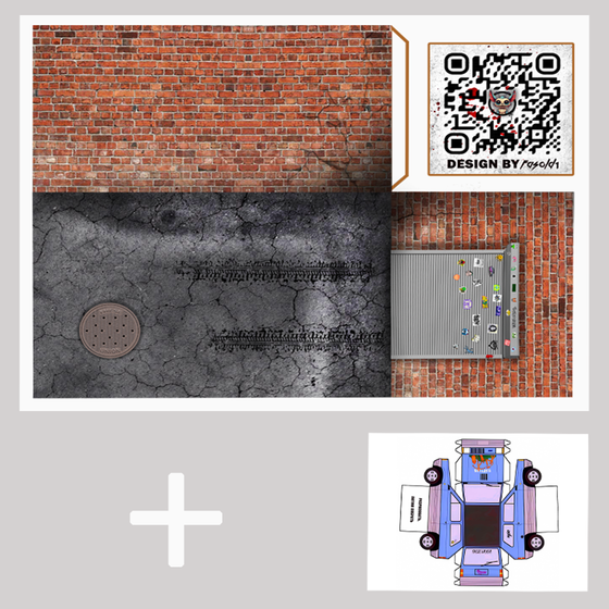 Сувенир ЭТИ Картонный Гараж