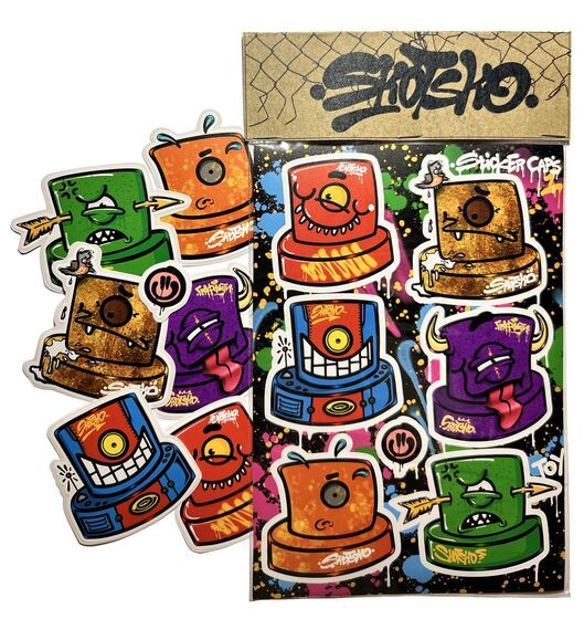 Набор наклеек Skotsko Sticker Caps 1