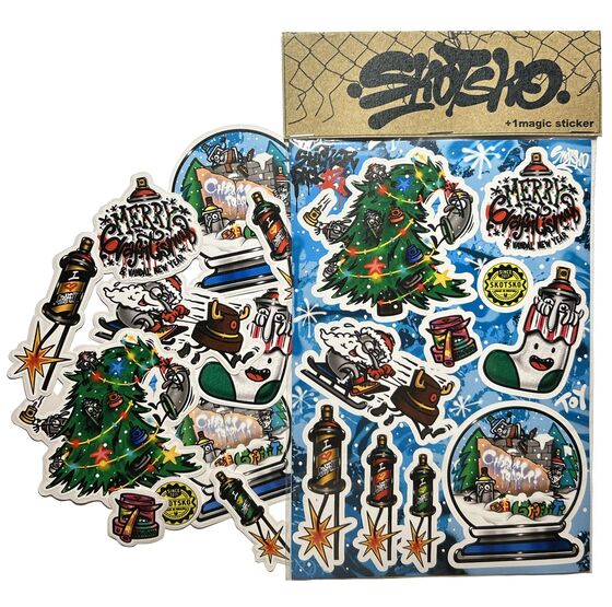 Набор наклеек Skotsko А5 Can and Cap №12