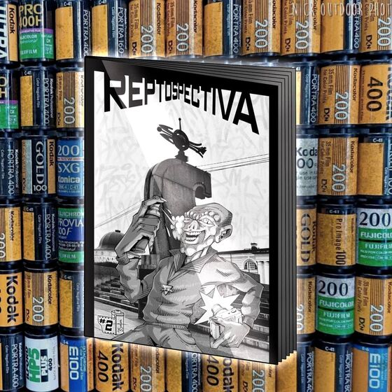 Зин с фото REPTOSPECTIVA 2