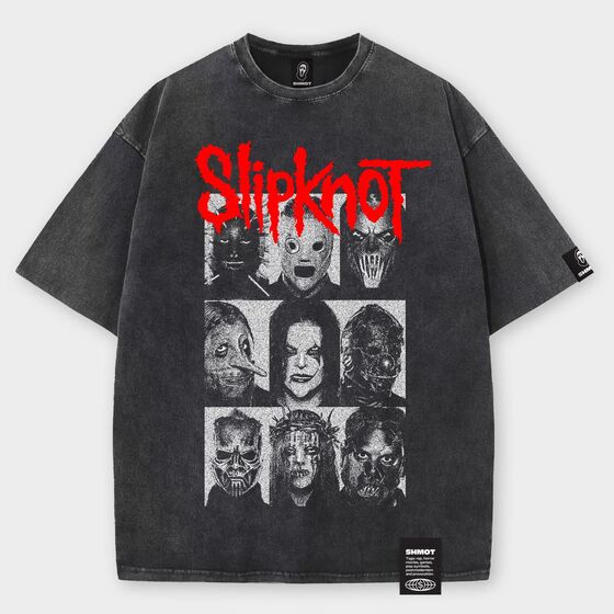 Футболка SHMOT SLIPKNOT 2 GARMENT DYE Черный