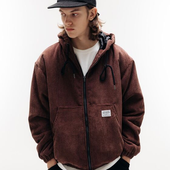 м Куртка Gifted78 25/731 Homeboy vlvt Коричневый