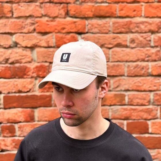 Кепка USTYLES 6 Panel Base Бежевый