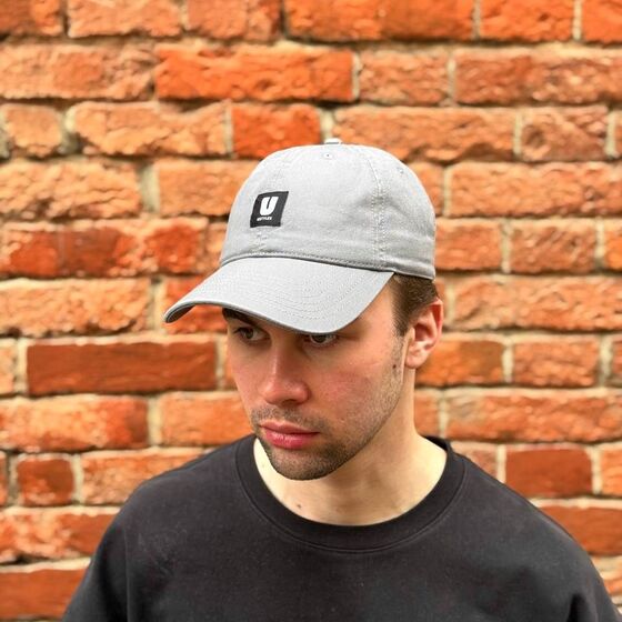 Кепка USTYLES 6 Panel Base Серый Светлый