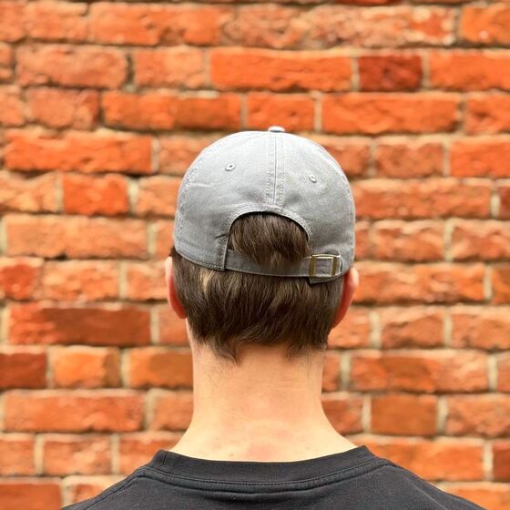 Кепка USTYLES 6 Panel Base Серый Светлый