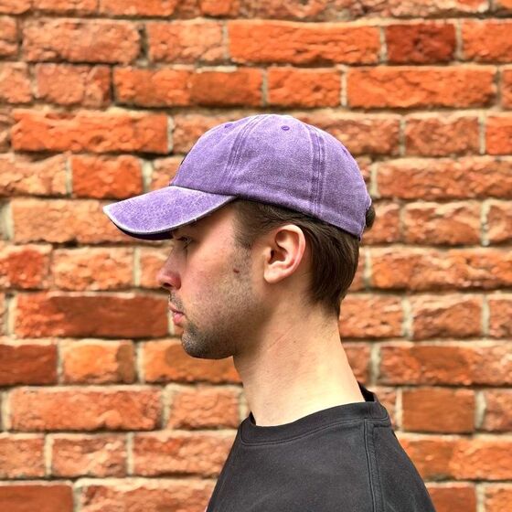 Кепка USTYLES 6 Panel Boiled Фиолетовый