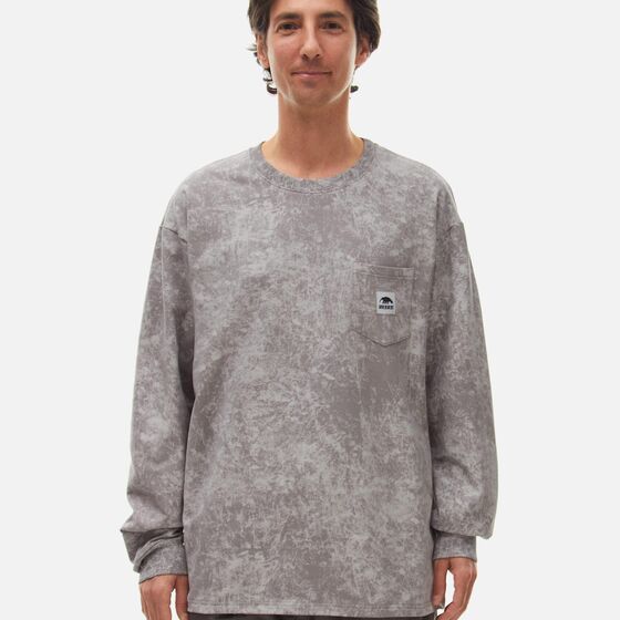 м Лонгслив Anteater Phat Long 116 Серый Мрамор