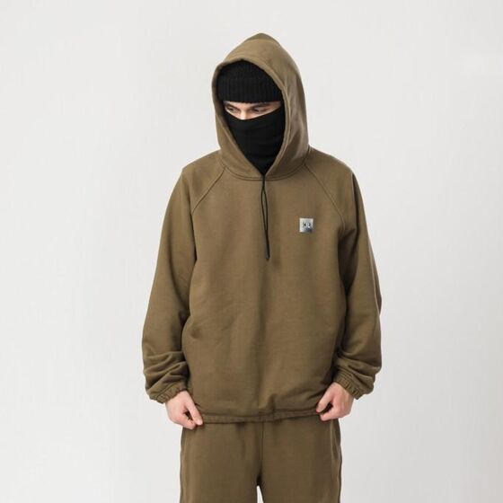 м Толстовка Codered Solid Зеленая Война