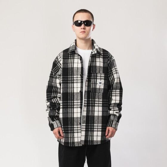 м Рубашка Codered Harbor Черный/Белый