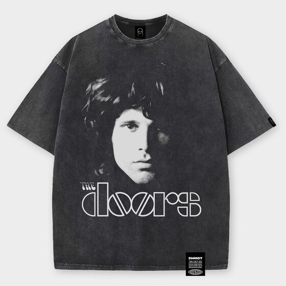 Футболка SHMOT THE DOORS GARMENT DYE Черный