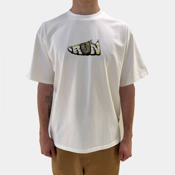 м Футболка USTYLES Run Молочный