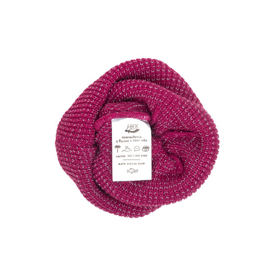 м Шапка ННХ Меру Рефлектив Малиновый