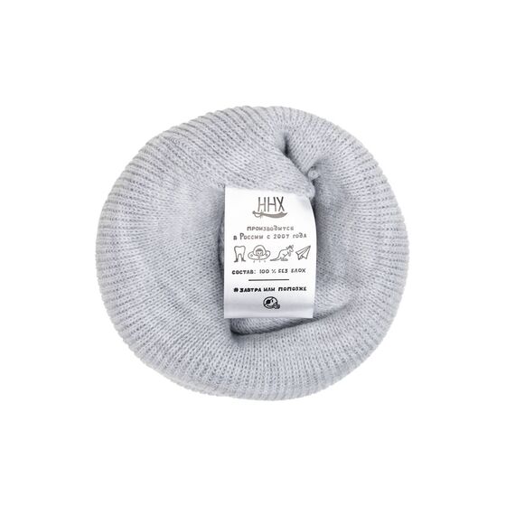 м Шапка ННХ Фудзи Серый Меланж