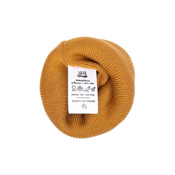 м Шапка ННХ Эверест Горчица