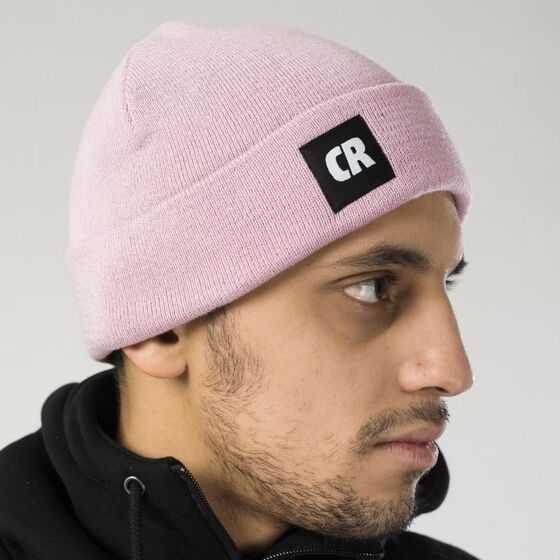 м Шапка Codered Label Mix Сиреневый Бледный
