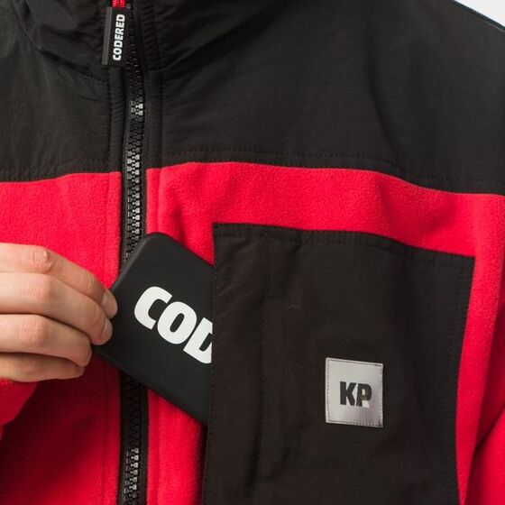 м Куртка Codered Outerblock Красный/Черный