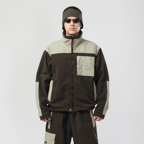 м Куртка Codered Outerblock Болотный Темный/Оливковый Бледный