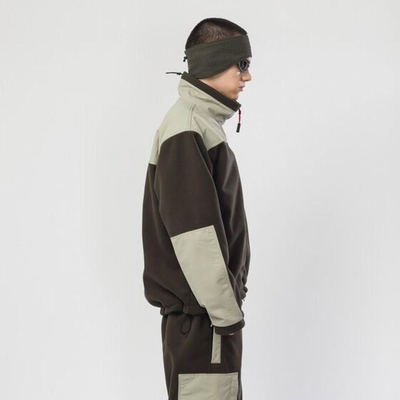 м Куртка Codered Outerblock Болотный Темный/Оливковый Бледный
