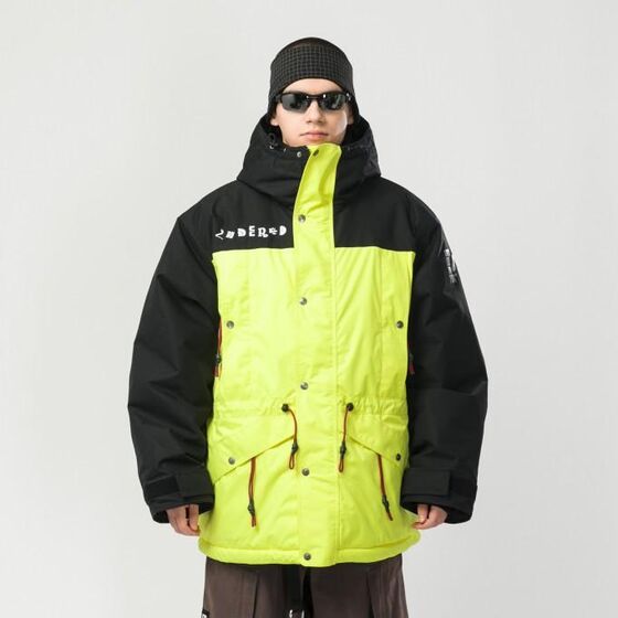 м Парка Codered Legacy Winter Чёрный/Желтый Яркий