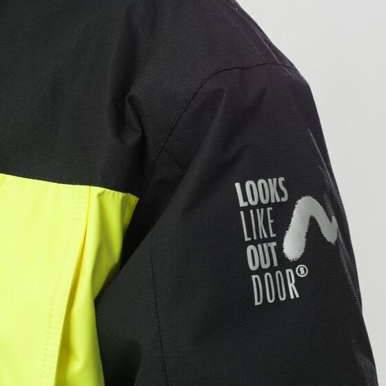 м Парка Codered Legacy Winter Чёрный/Желтый Яркий