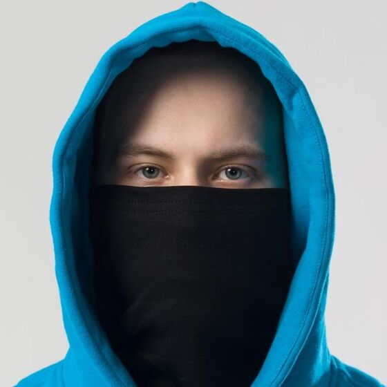 м Толстовка Codered Hood Up 25 Bubble Синий Яркий