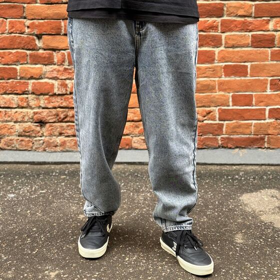 м Джинсы USTYLES Piping Серо-Синий