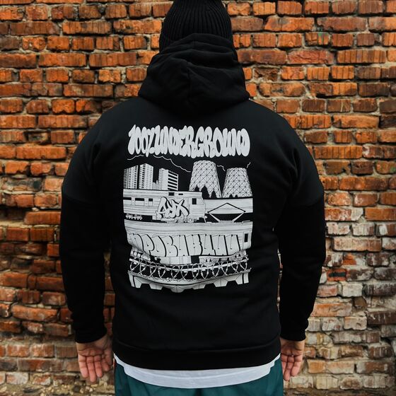 Толстовка Дух Провинции Underground Чёрный