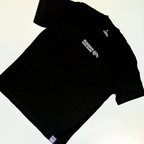 Футболка Дух Провинции Наши в Польше Черный 