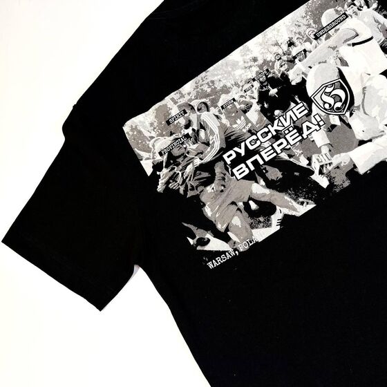 Футболка Дух Провинции Наши в Польше Черный 