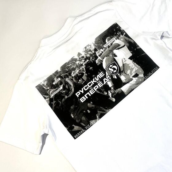 Футболка Дух Провинции Наши в Польше Белый 