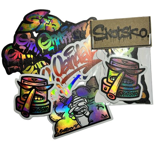 Набор наклеек Skotsko Hologram