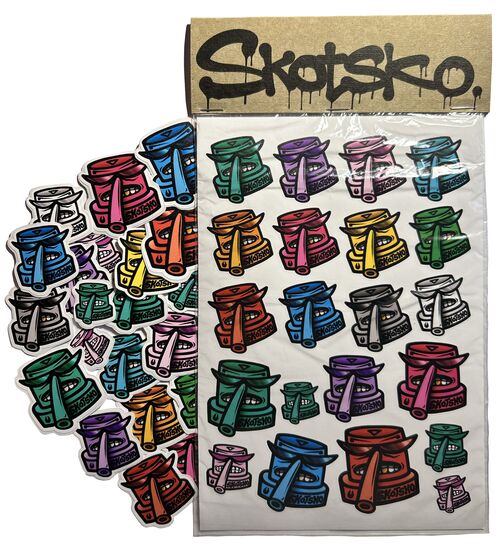 Набор наклеек Skotsko Кэпчик