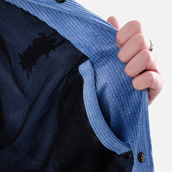 м Куртка ANTEATER Coachjkt Vlvt Blue 