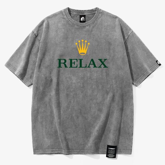 м Футболка SHMOT RELAX GARMENT DYE Серый