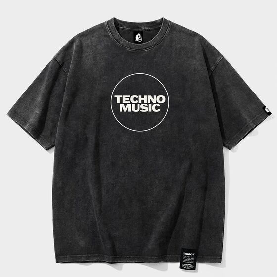 м Футболка SHMOT TECHNO GARMENT DYE Черный