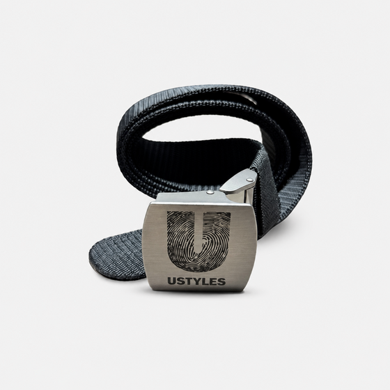 Ремень USTYLES Snake Черный