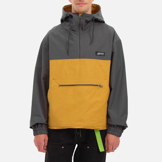м Анорак Anteater Cotton Grey Mustard