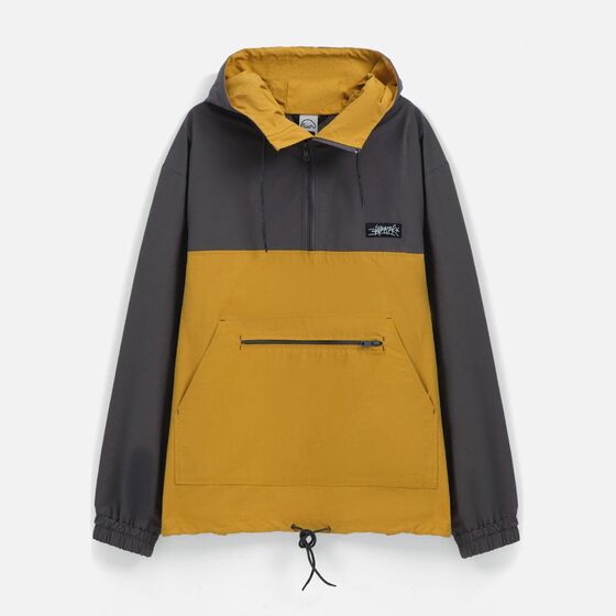 м Анорак Anteater Cotton Grey Mustard