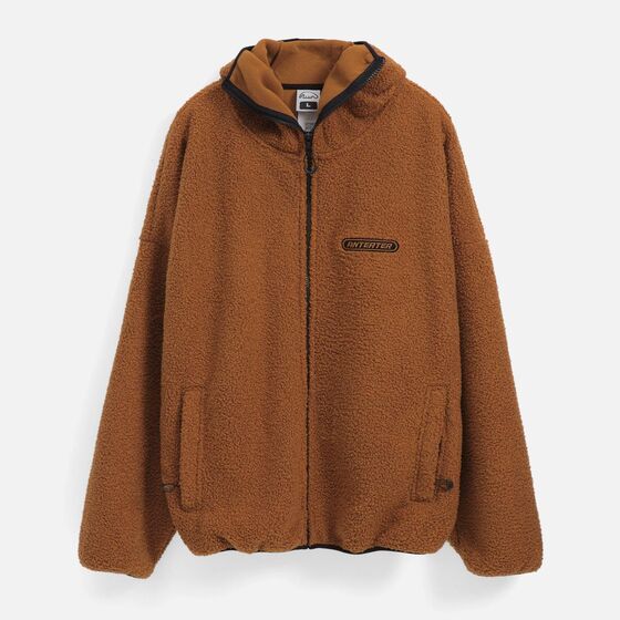 м Толстовка Anteater Hoodie Zip Mask Brown