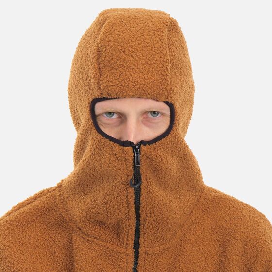 м Толстовка Anteater Hoodie Zip Mask Brown