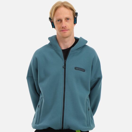 м Толстовка Anteater Hoodie Zip Mask Ocean