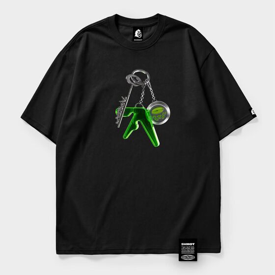 м Футболка SHMOT APHEX KEYCHAIN MONO Черный 