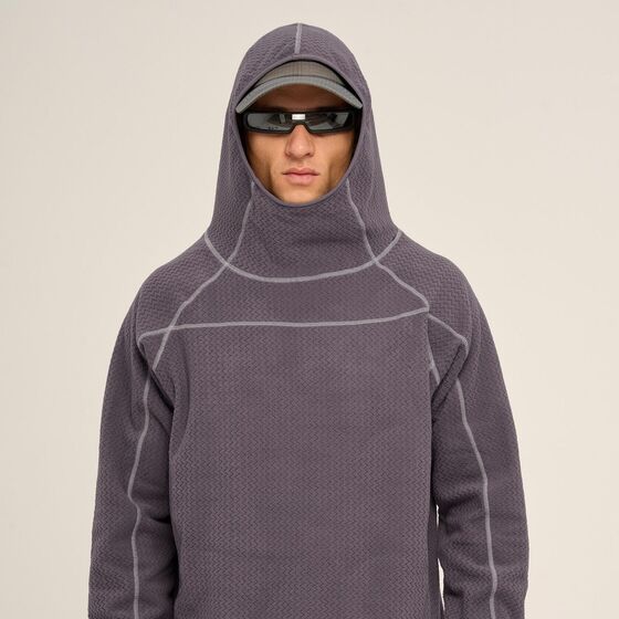 м Толстовка КУЛЬТУРА ZIGZAG FLEECE Фиолетовый 